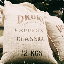 Drury Tea & Coffee - 12Kg hessian sack