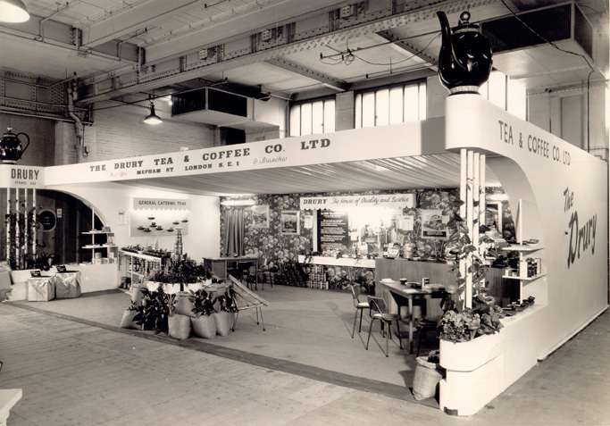 Drury at Hotel & Catering exhibition, Olympia 1962