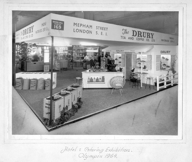 Drury at Hotel & Catering exhibition, Olympia 1964