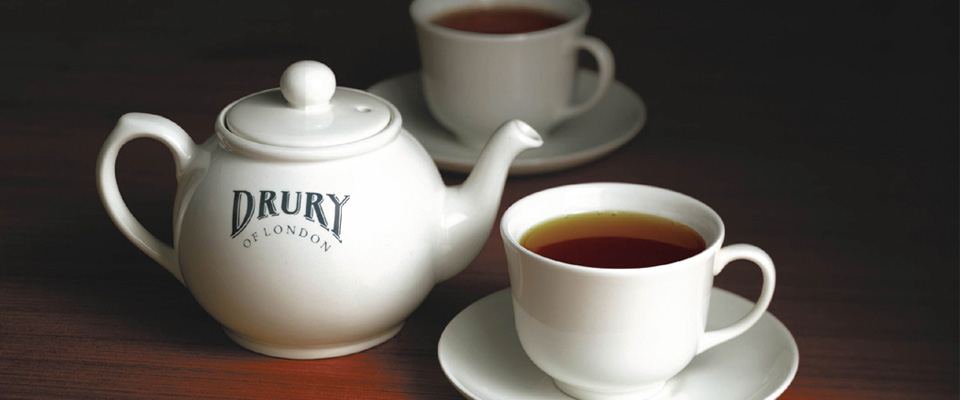 Drury Tea Pot and Cups