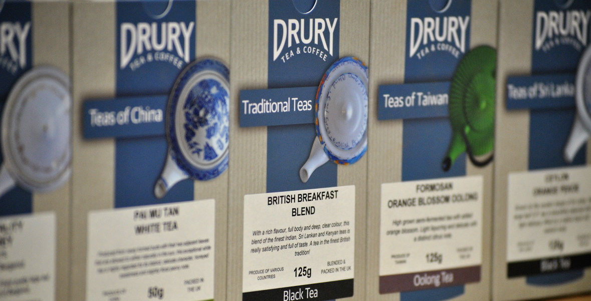 Drury Leaf Teas and infusions Drury Tea & Coffee Wholesale