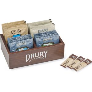 Four Compartment Wooden Storage for Drury Hotel Room Products